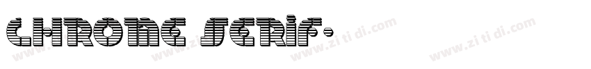 Chrome Serif字体转换